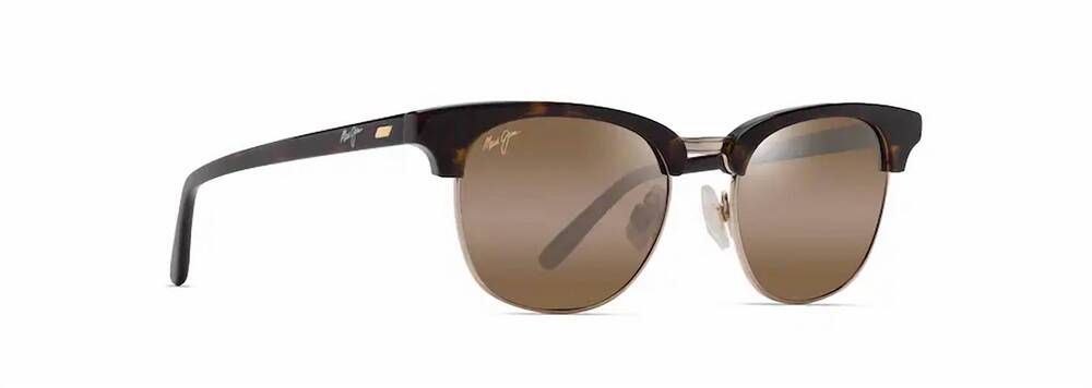 NEW MAUI JIM unisex holomua polarized sunglasses in shiny dark havana hcl bronze